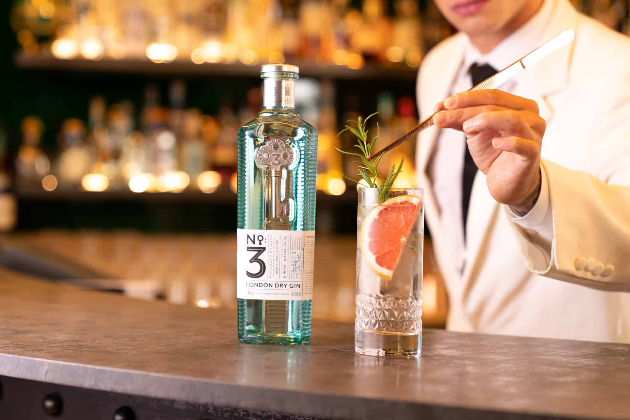 no3 london dry gin - spirituosen, getraenke No.3 London Dry Gin: puristischer Klassiker mit spannender Story  