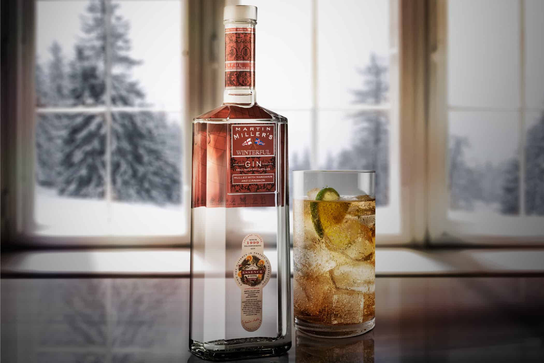 mmg winterful serve gin and ginger landscape 1 - spirituosen, interviews-portraits, getraenke Martin Miller's Winterful Gin: „Ein sehr schöner, fruchtiger Gin, der mit seiner warmen Aromatik fast an Punsch erinnert“