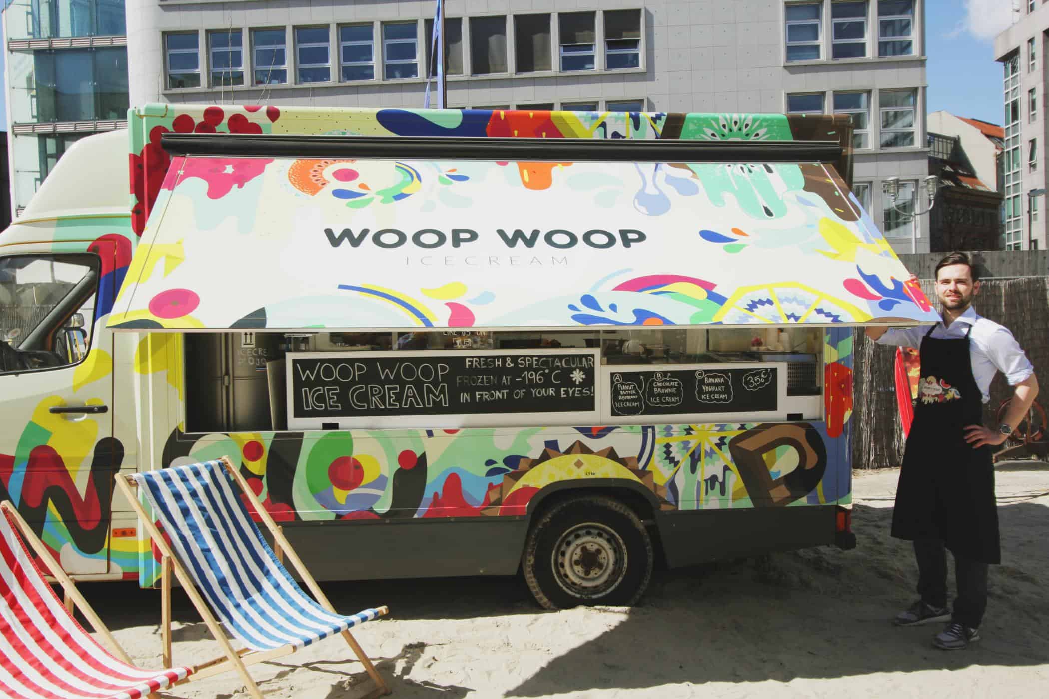 Woop Woop Icecream Truck - streetfood, konzepte, gastronomie Philipp Niegisch, Woop Woop Ice Cream: „Am Ende geht es um das Miteinander von Menschen“