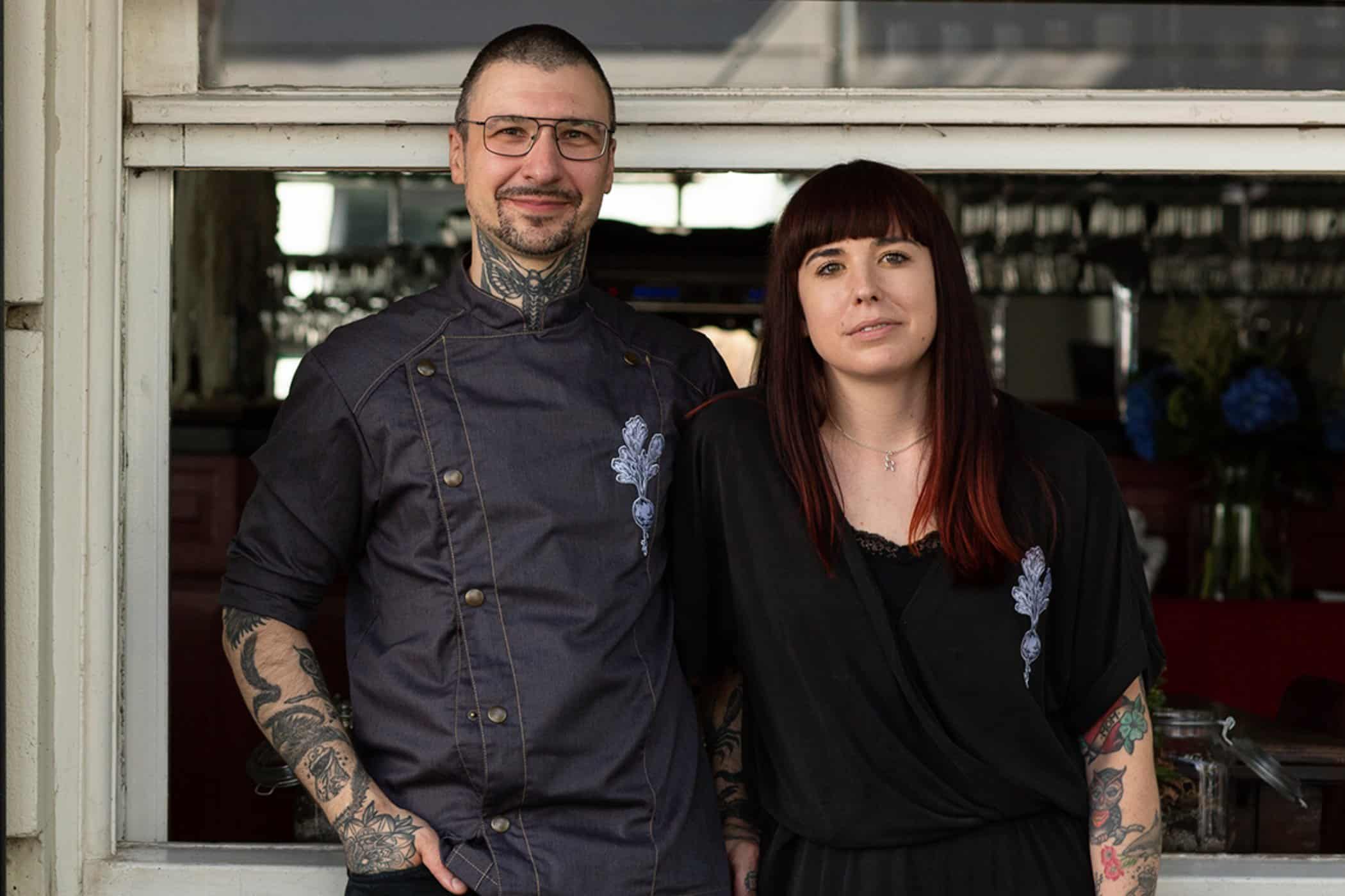 Kitchen Library Udo und Daniela Knoerlein quer ©Joerg Lehmann - personal, management, konzepte, gastronomie Casual Fine Dining, zu zweit gemanagt: Kitchen Library Berlin