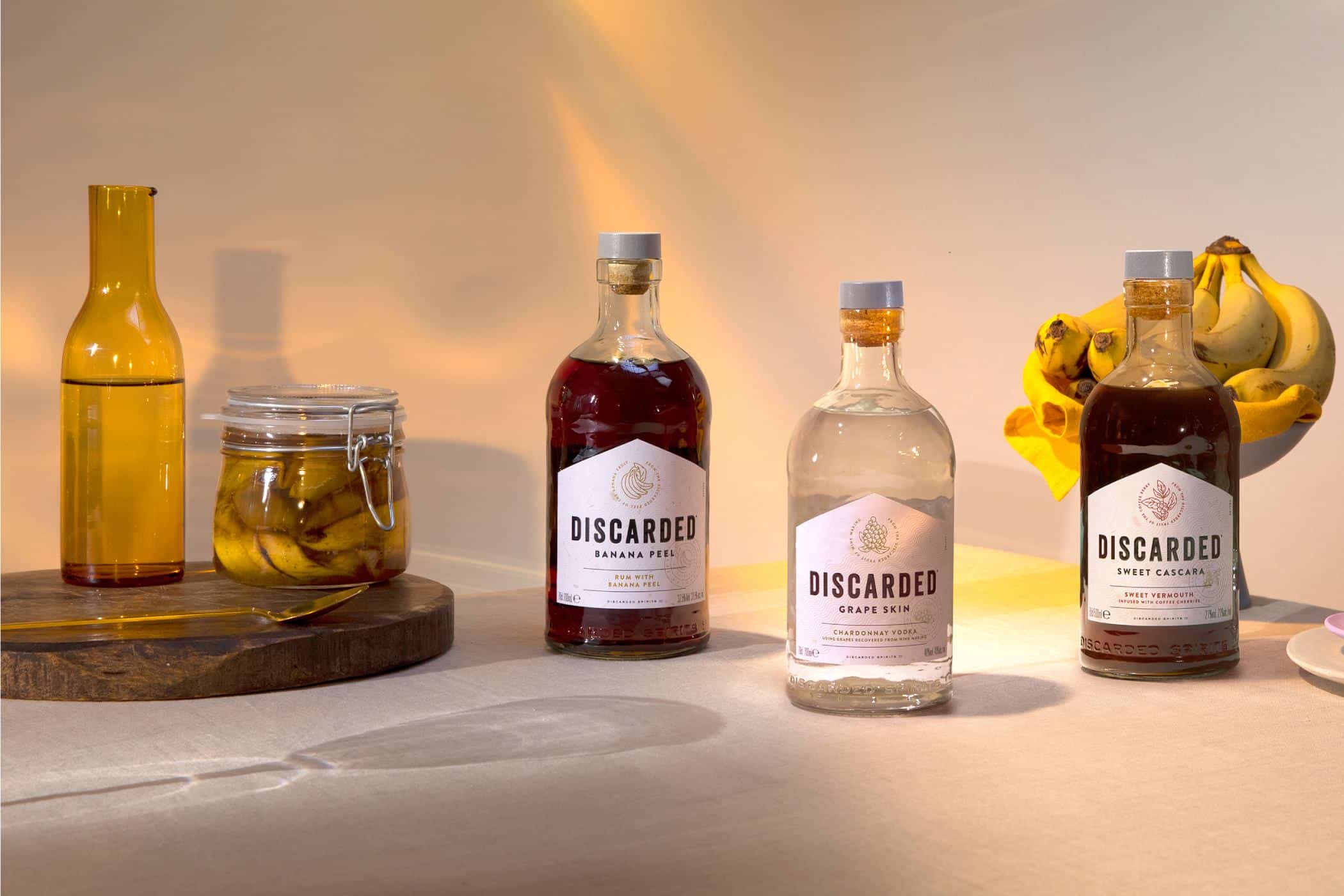 discarded spirits - spirituosen, getraenke, gastronomie Discarded Spirits: Die neue Spirituosenmarke mit Zero-Waste-Ansatz