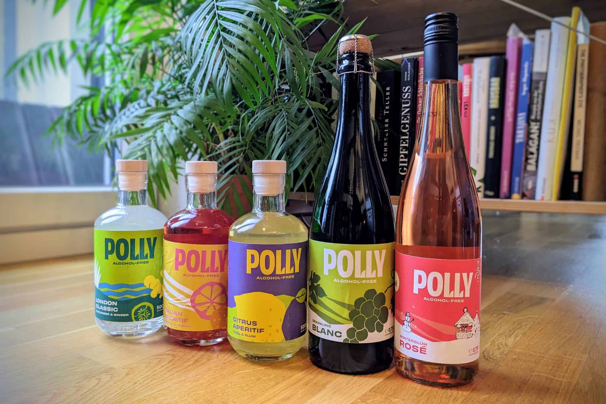 polly alkoholfrei - spirituosen, getraenke, bier, alkoholfreie-getraenke Der Dezember-Warenkorb 2023: 5 Produkte für Gastronom*innen und Genießer*innen