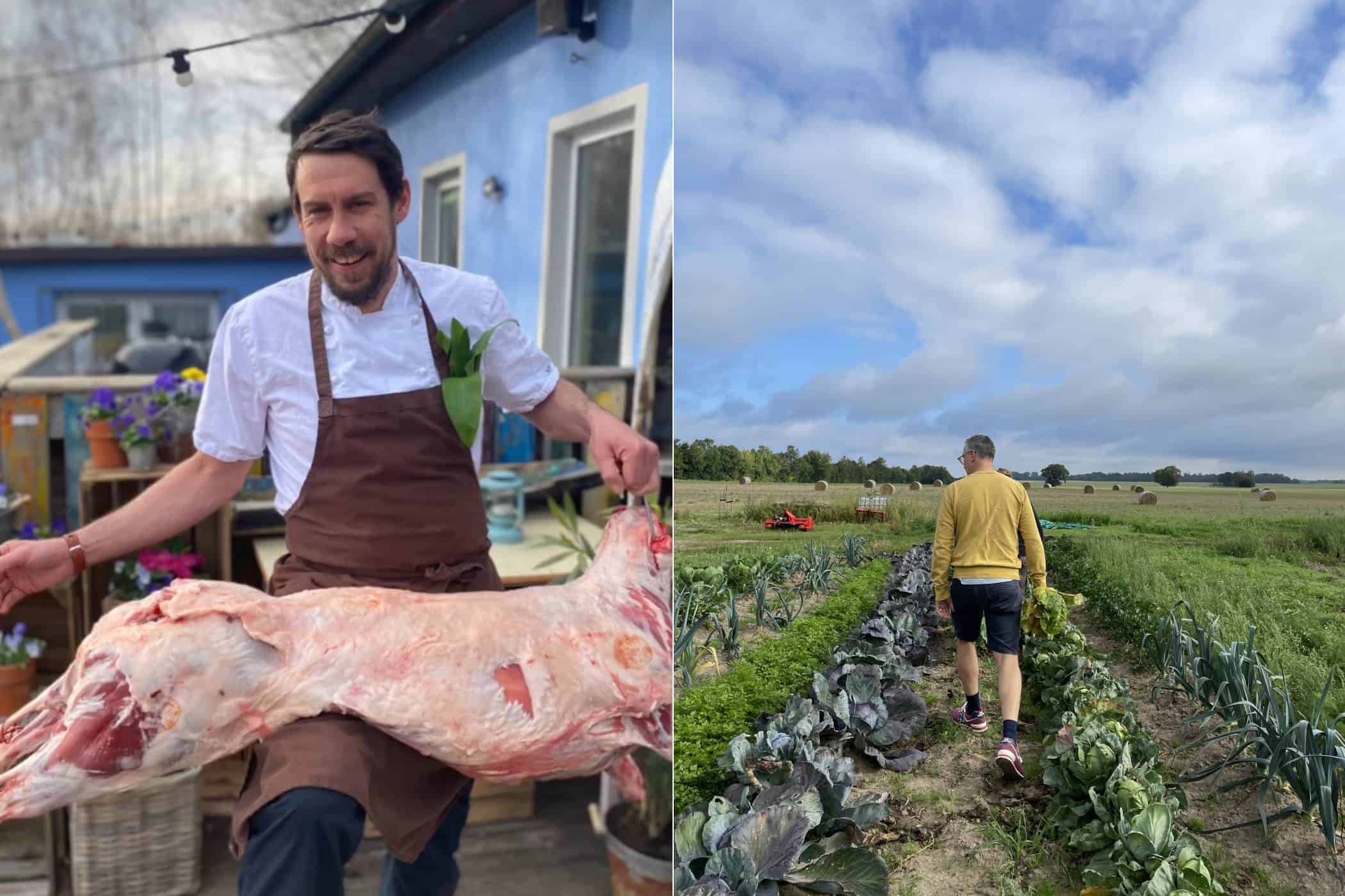 gastronomie, food-nomyblog, events Maria Decker: „Lasst uns gemeinsam an einem Tisch sitzen und miteinander in den Austausch kommen“ Michael Mackels vom Restaurant Strandhaus mit Lamm von der Schaeferei Kilburg - gastronomie, food-nomyblog, events Maria Decker: „Lasst uns gemeinsam an einem Tisch sitzen und miteinander in den Austausch kommen“
