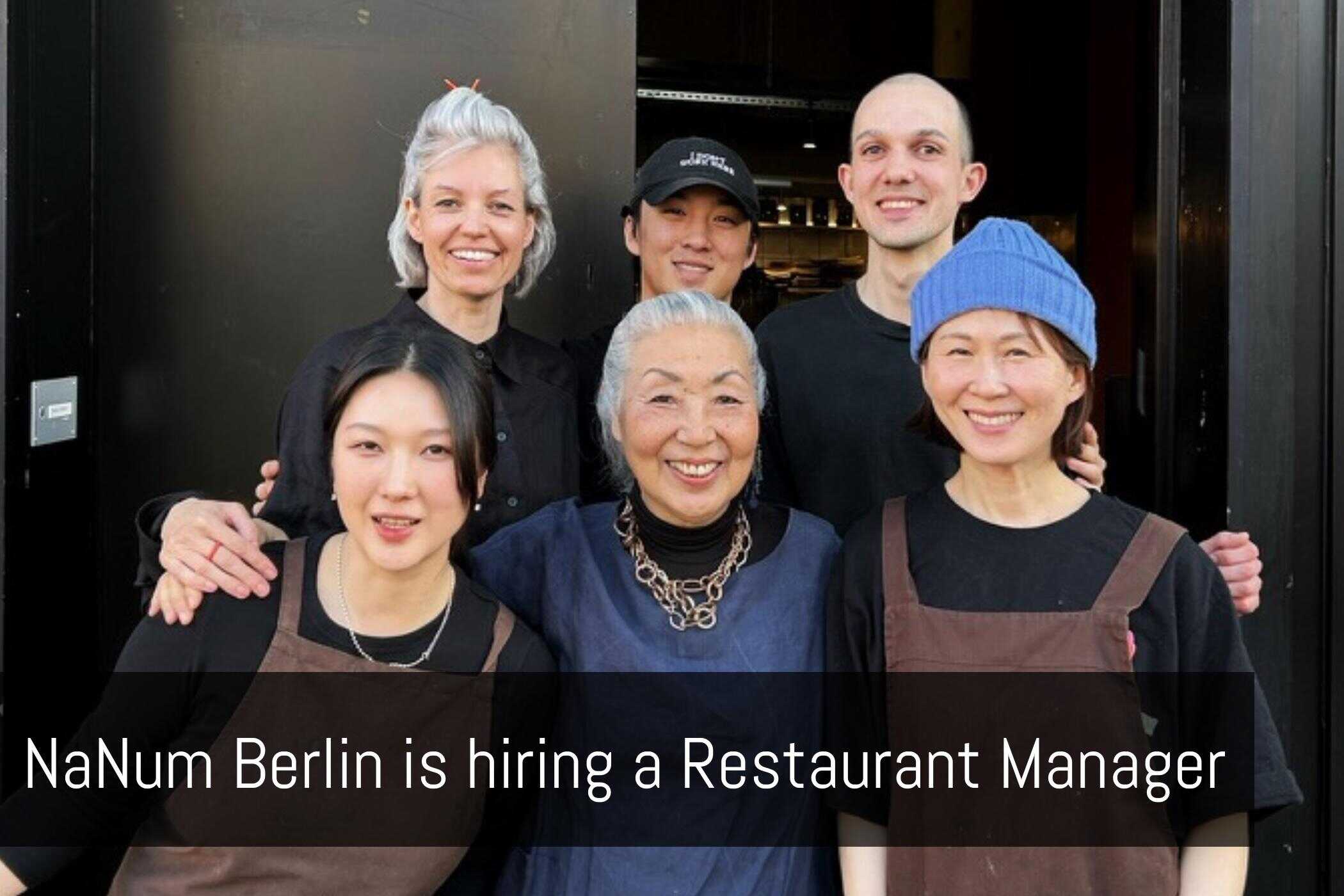 nomy leads header nanum 1 - personal, gastronomie Jobangebot: Restaurantleitung (m/w/d) für das NaNum Galerie Restaurant in Berlin