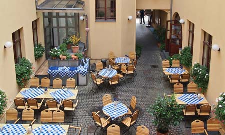 Biergarten - getraenke, gastronomie, nomyblog nomy zu Gast im Weihenstephaner, Berlin