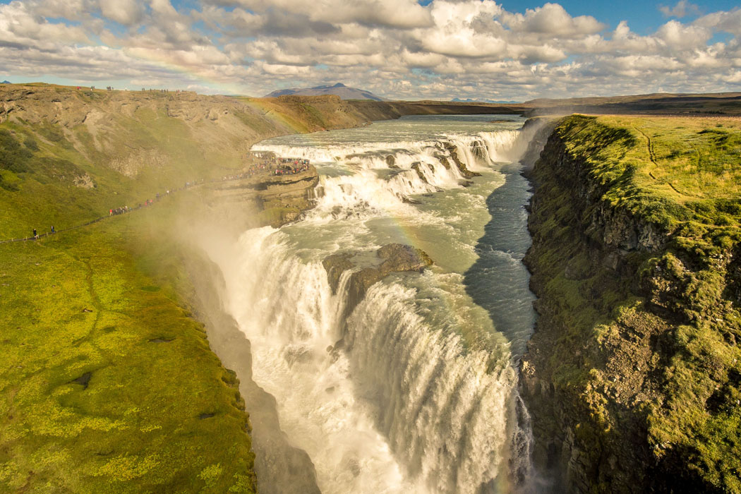 Mamont Mission Island Gulfoss Wasserfall Credit Sumarliði Ásgeirsson - spirituosen, getraenke, events Einzigartige Expedition nach Island: Internationales Freundschaftsfinale der „Mamont Mission III“