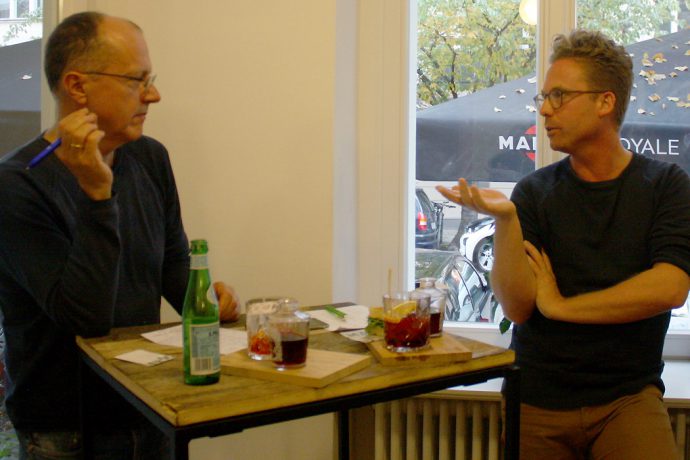 apertivotalk3 690x460 - wein, spirituosen, getraenke, events Aperitif-Kultur in Deutschland? Ein gastrosophisches Gespräch im Caffè Torino Berlin