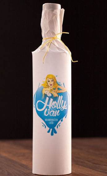 holly van likör - getraenke Probiert: Holly Van, der Likör aus Holunderblüten und Vanille