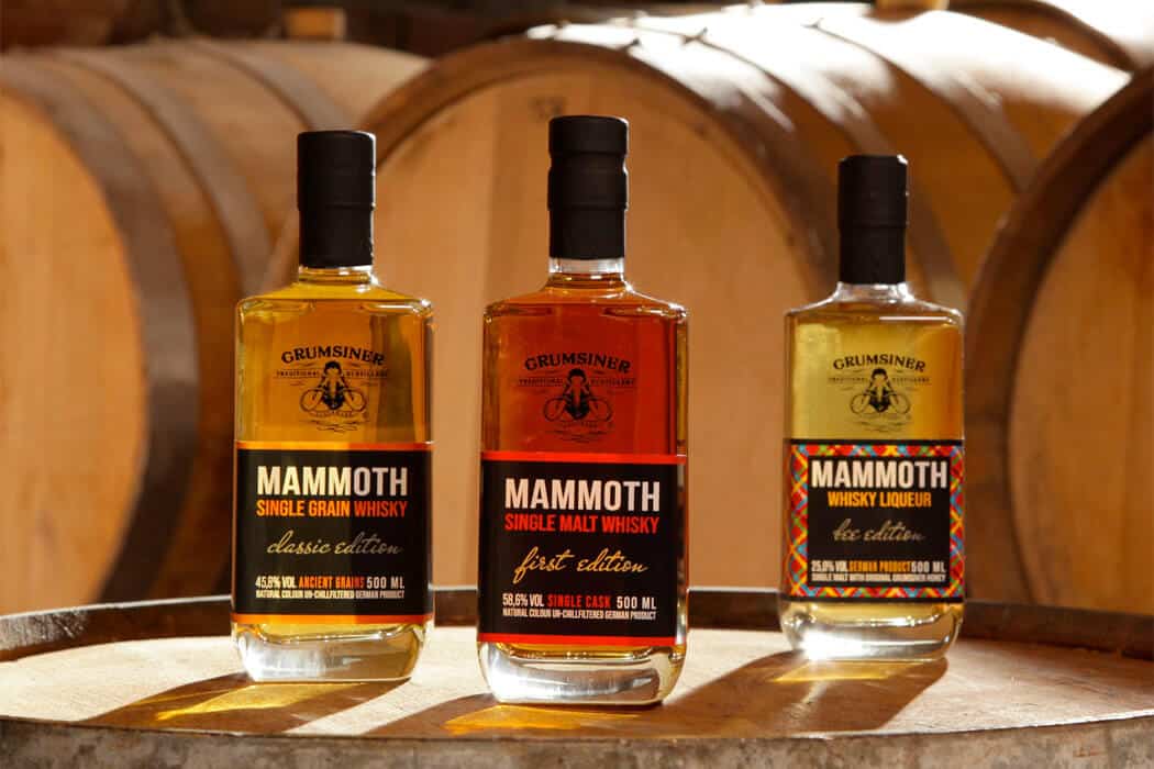 mammoth whisky - spirituosen, getraenke Gebrannt aus Vintage-Getreide: Mammoth, der neue Whisky aus der Uckermark