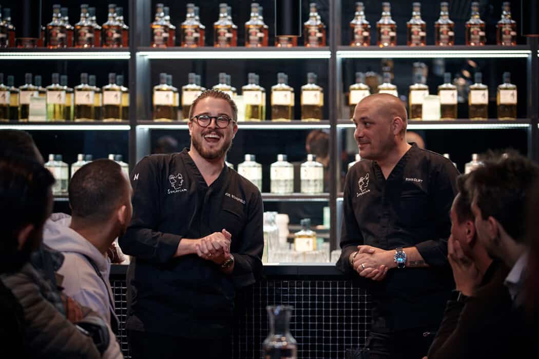 schofield clift - spirituosen, management, gastronomie Vom Gast her denken, fühlen, schmecken: Sessions von The Blend by Beam Suntory mit Ryan Chetiyawardana und Joe Schofield beim BCB 2019