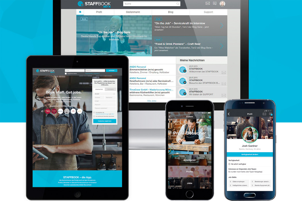 personal, medien-tools Community für Jobs in Gastronomie, Hotellerie, Promotion und Events: Staffbook staffbook - personal, medien-tools Community für Jobs in Gastronomie, Hotellerie, Promotion und Events: Staffbook