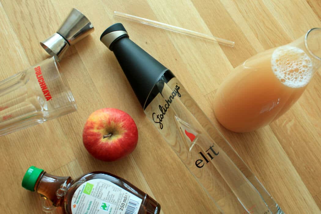 stoli elitapple1 - spirituosen, getraenke 3 Longdrinks mit Stolichnaya Vodka