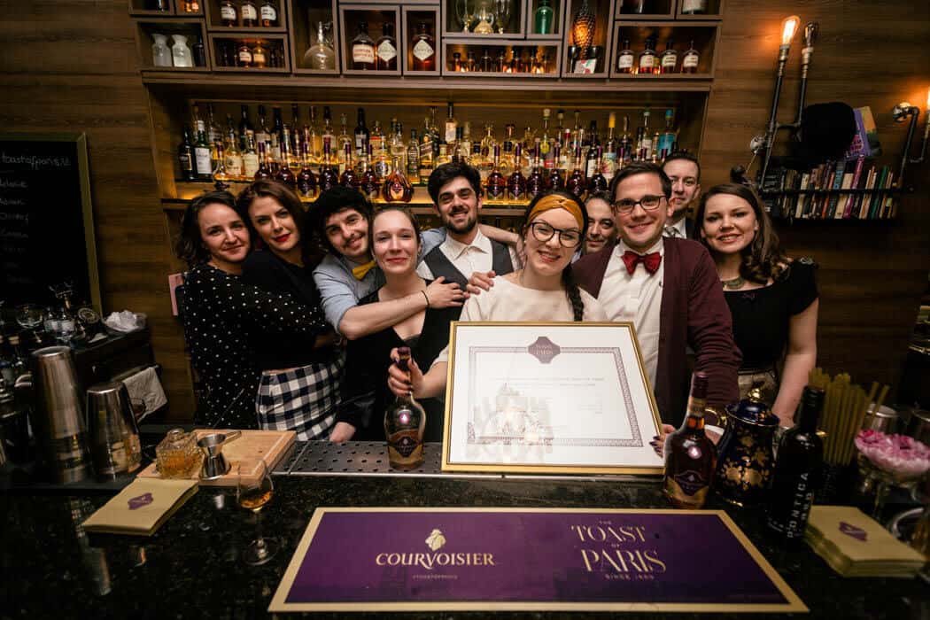 the toast of paris 2018 - spirituosen, getraenke, events Courvoisier et café: Dritte Ausgabe des „Toast of Paris“ Cocktail&shy;wettbewerbs