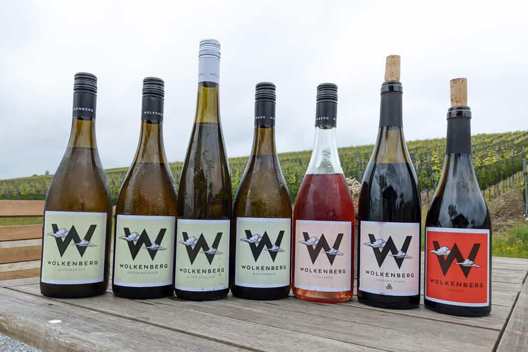 wolkenberg sortiment - wein, getraenke Weingut Wolkenberg: Von der Braunkohle zu Rotling und Riesling